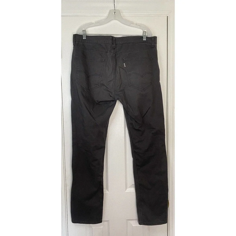 Levis Strauss & Co‎ Mens Straight Leg Jeans Faded Grey 36x32